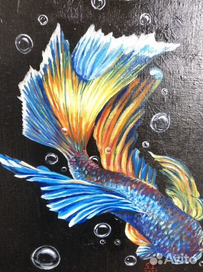 Картина маслом на холсте 