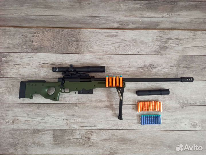 Nerf снайперская винтовка