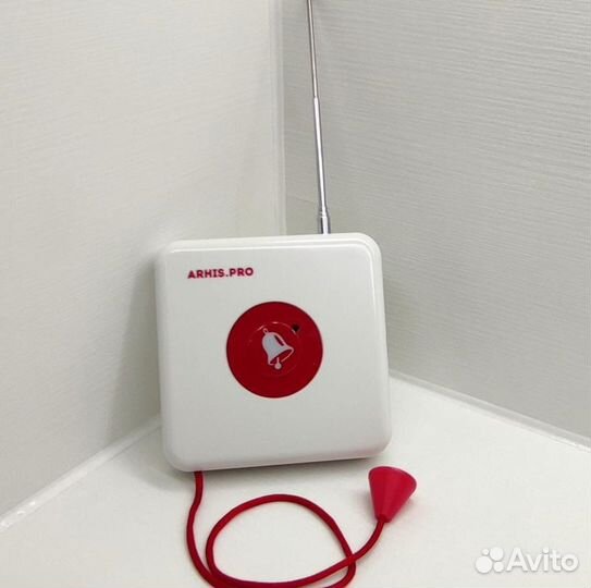 Кнопка вызова помощи для инвалидов в санузел