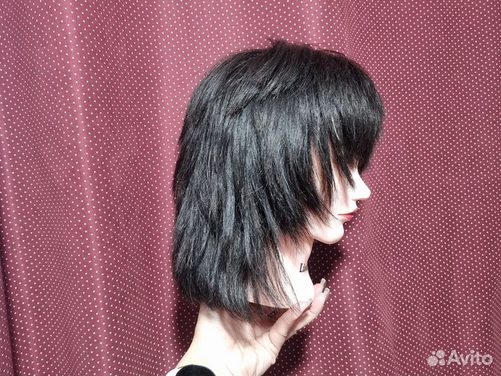 Голова манекен натуральные волосы