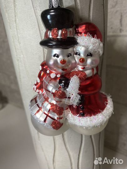 Дед мороз елочное украшение