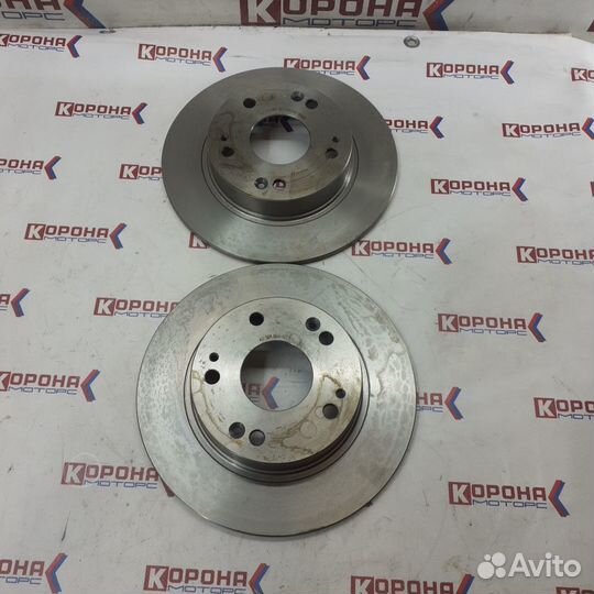 Диск тормозной задний d 260мм honda Civic