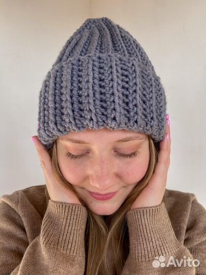 Шапка вязанная женская
