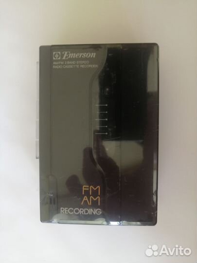 Кассетный аудиоплеер-диктофон + радио Emerson