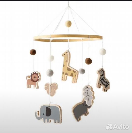 Мобиль, кронштейн, музыкальный блок