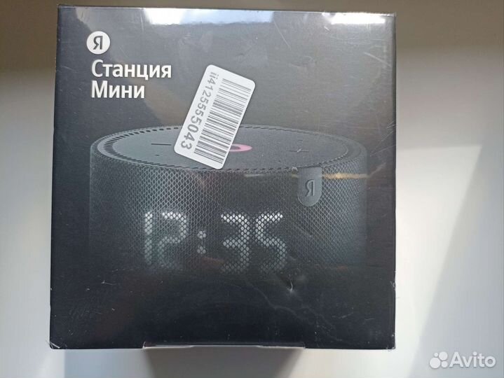 Умная колонка Яндекс мини с часами