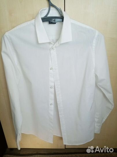 Рубашка для школьника 13-14 лет