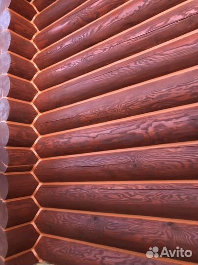 Герметизация швов Конопатка Шлифовка