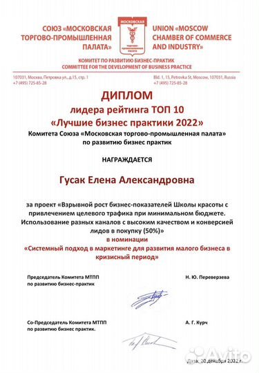 Маркетолог Стратег опыт20лет Маркетинг стратегия