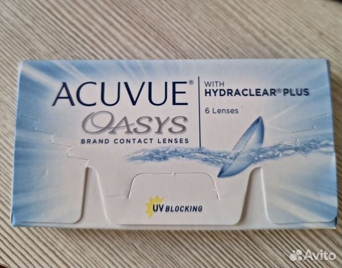 Линзы контактные Acuvue oasys