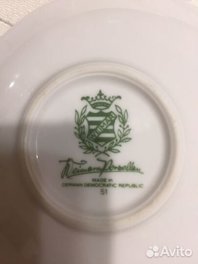 Новый кофейный фарфоровый сервиз Германия