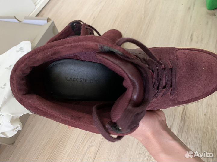 Кроссовки сникерсы женские Lacoste 38-38,5