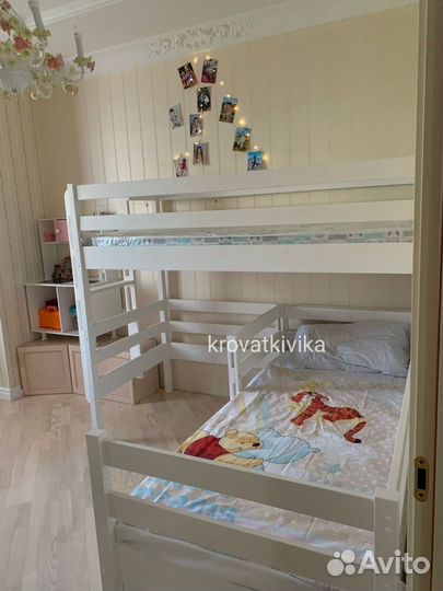 Комплект кровать чердак и одноярусная кровать