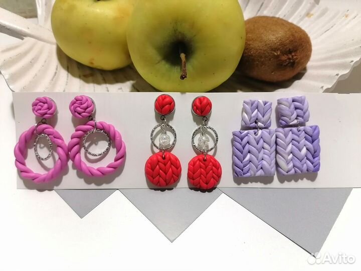 Сережки ручной работы