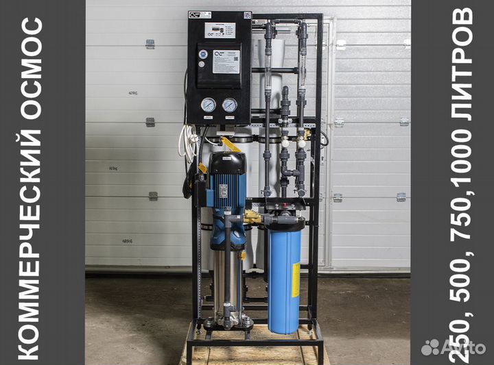 Промышленная система обратного осмоса
