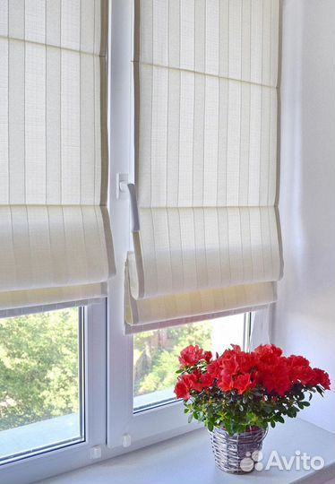 Шторы, римские шторы