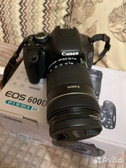 Canon 600d 18 135