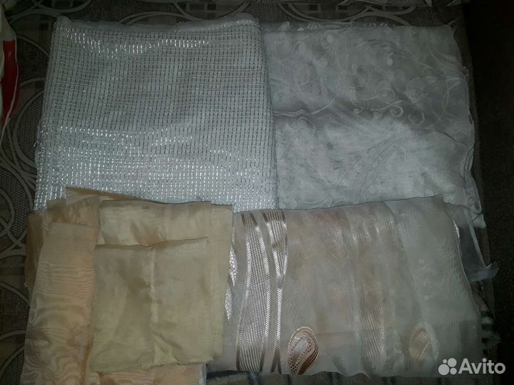 Отрезы тюля