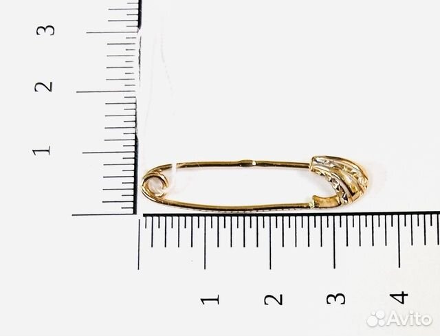 Золотая брошь