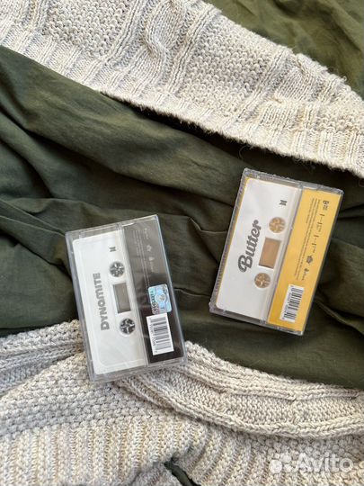 Кассеты BTS Butter и Dynamite