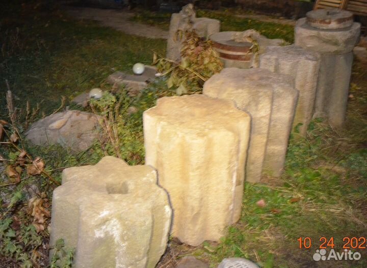 Камень прирдный обработаный Гарман