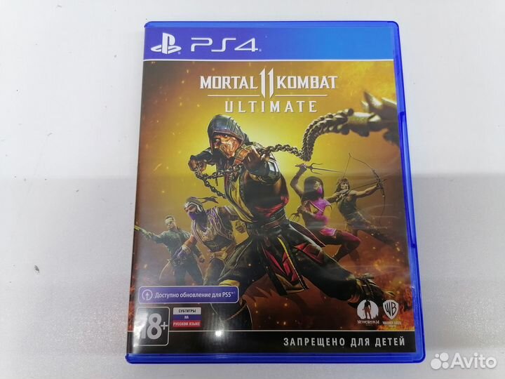 Игра для PS4 mortal kombat 11 ultimate