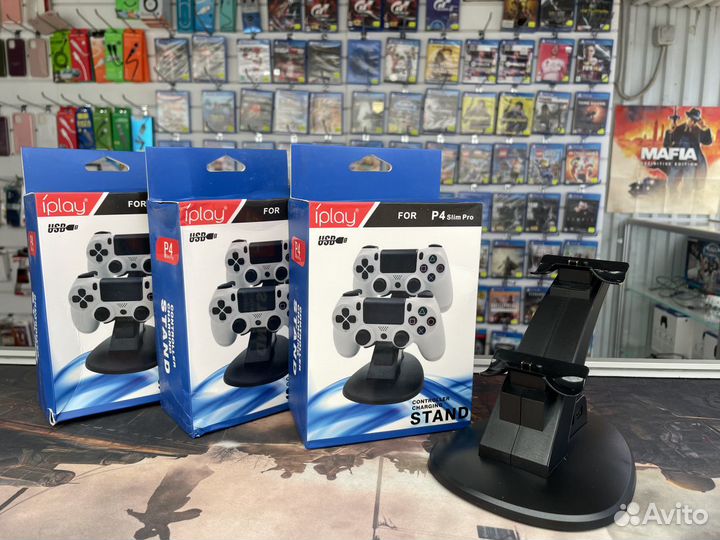 Зарядное устройство для геймпадов PS4 и Xbox