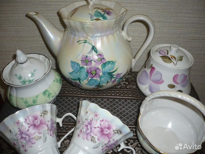 Чайник. Сахарницы-Ссср