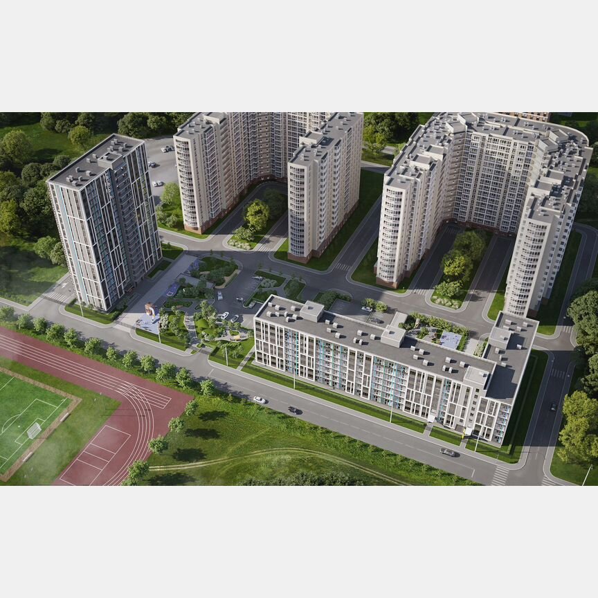 Квартира-студия, 22 м², 12/19 эт.