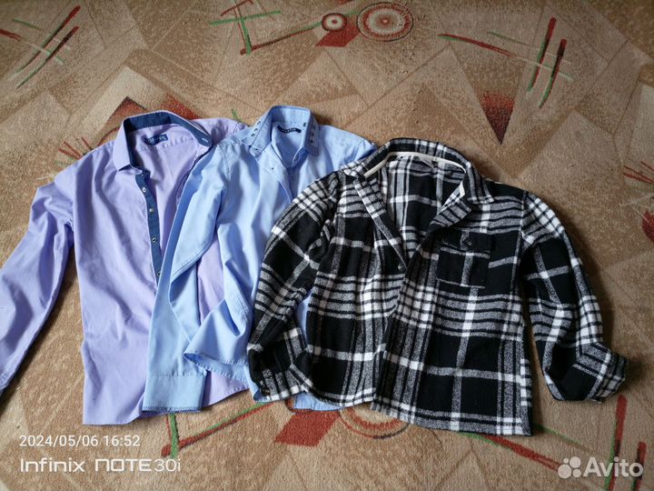 Брюки, рубашки и кофты