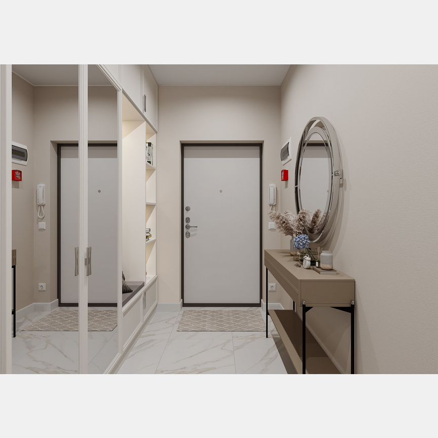 3-к. квартира, 87,2 м², 1/17 эт.