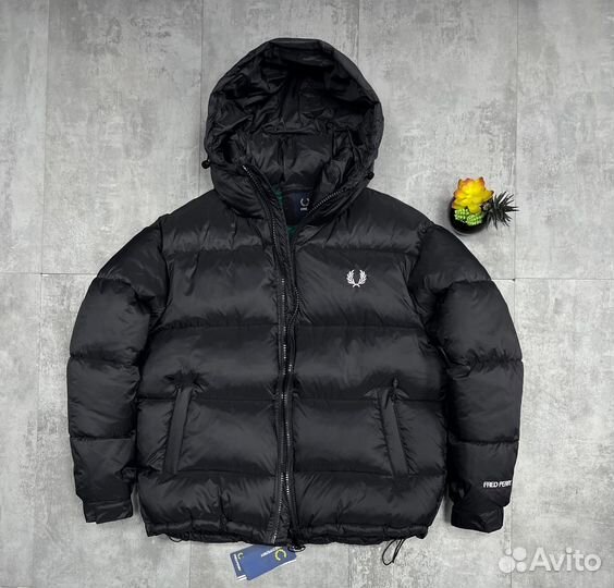 Зимняя куртка Fred perry модная (новинка 2024)