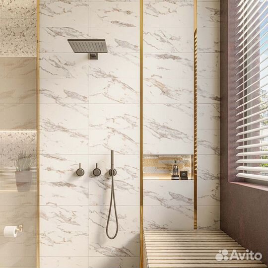 Плитка напольная Axima Калькутта белая 327x327x8 мм (13 шт.1,39 кв.м)