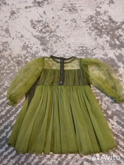 Платье нарядное для девочки 80