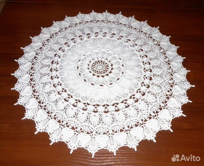 Салфетка крючком