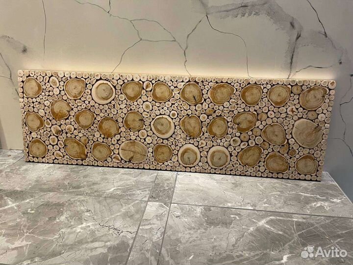 Панно из можжевельника