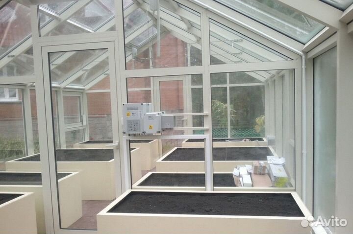 Алюминиевые окна новые