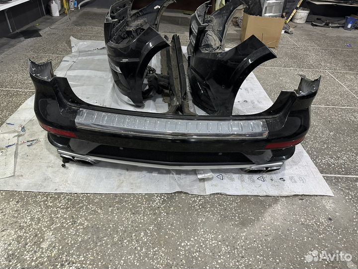 Задний бампер gl w166