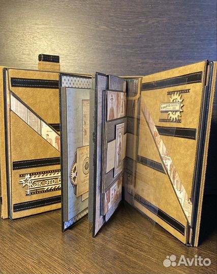 Мужской Альбом для фото «Фляжка»