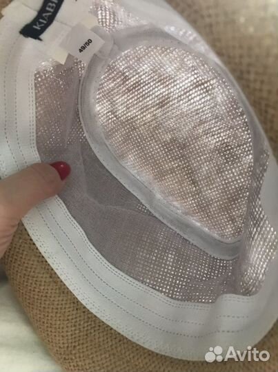 Соломенная шляпа детская kiabi и шапка Fila легкая