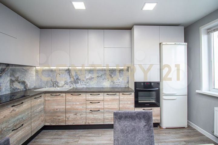 3-к. квартира, 57,1 м², 3/16 эт.