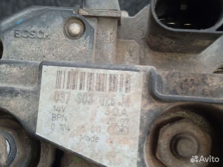 Генератор Skoda roomster Fabia vag audi