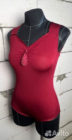 Тренировочный комплект для латины. Боди+юбка