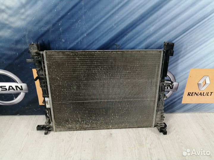 Радиатор охлаждения двигателя основной Renault san