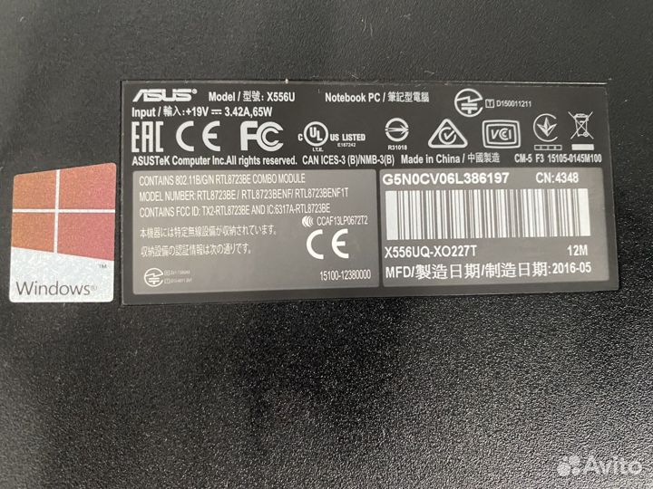 Ноутбук Asus