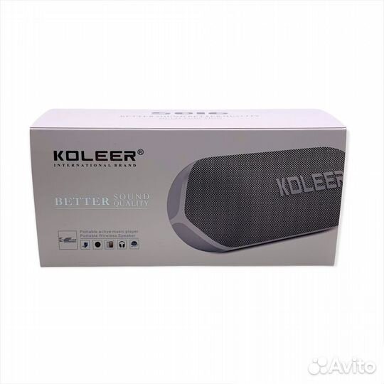 Портативная колонка koleer S816 black