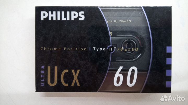 Аудиокассеты запечатанные Philips