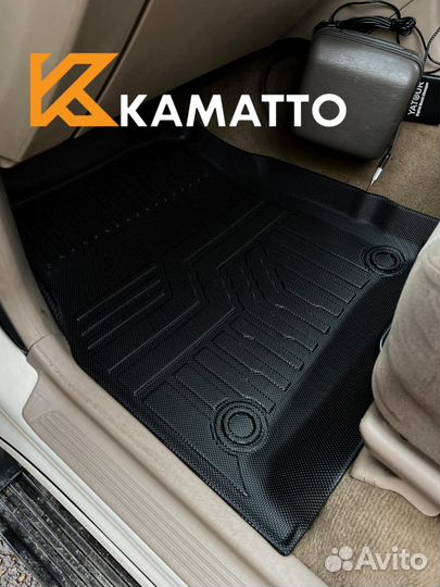 3D ковры в салон Kamatto Toyota Land Cruiser 80
