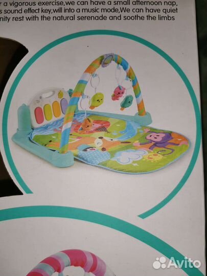 Развивающий коврик с пианино