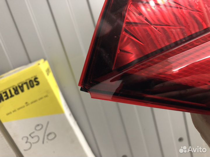 Задний фонарь skoda rapid 2